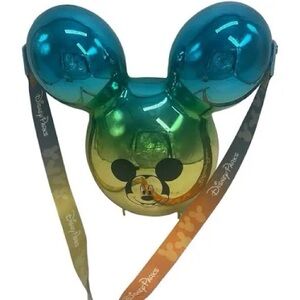 Disney Mickey Mouse Blue and Green Balloon Bucket